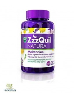 ZZZQUIL NATURA 60 GOMINOLAS
