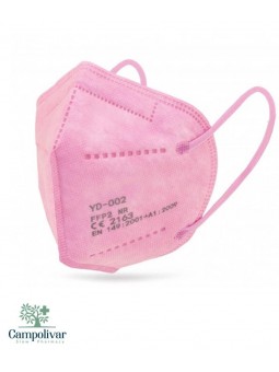 MASCARILLA FFP2 ADULTO ROSA...