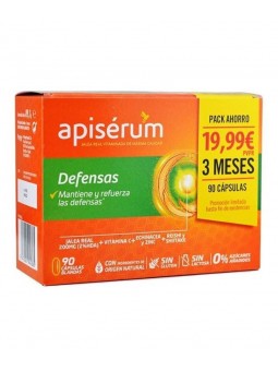 APISERUM DEFENSAS 90 CAPSULAS