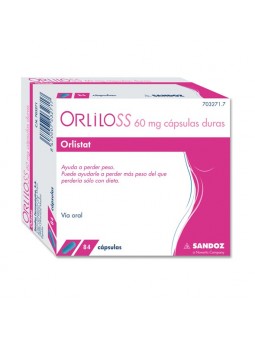 ORLILOSS 60 mg 84 CAPSULAS