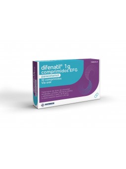 DIFENATIL 1 g 10 COMPRIMIDOS