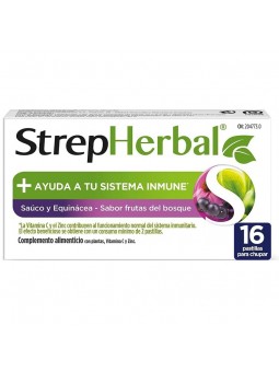 STREPHERBAL 16 PASTILLAS...