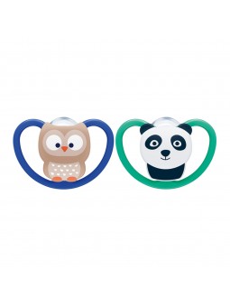 NUK CHUPETE SILICONA SPACE...