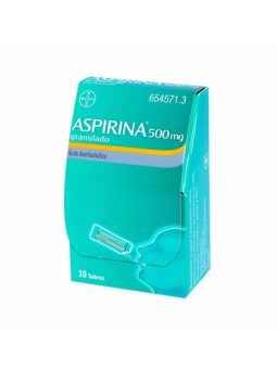 ASPIRINA 500 mg 10 SOBRES...