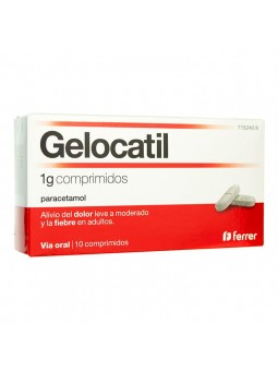 GELOCATIL 1 G 10 COMPRIMIDOS
