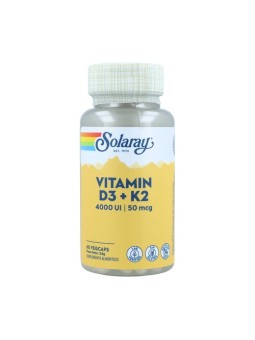 SOLARAY VITAMIN D3 + K2 60...