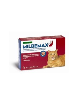 MILBEMAX GATOS 16/40 MG 2...