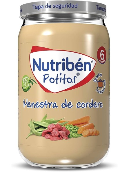 NUTRIBEN POTITO 235G MENESTRA DE CORDERO