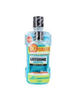 LISTERINE MENTOL SUAVE  500ML