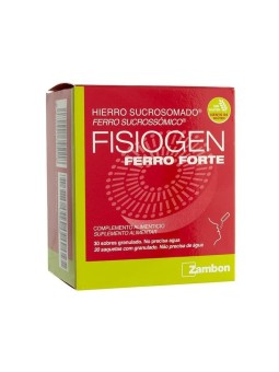 FISIOGEN FERRO FORTE 30 SOBRES