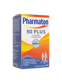 PHARMATON 50 PLUS 60 CAPSULAS