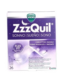ZZZQUIL SUEÑO 26 TIRAS NASALES