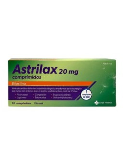 ASTRILAX 20 MG 20 COMPRIMIDOS