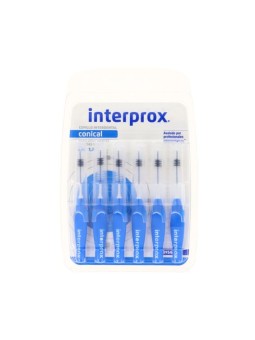 INTERPROX CONICAL 6 UNIDADES