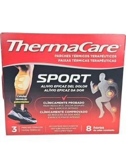 THERMACARE SPORT 3 PARCHES