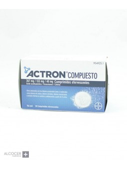 ACTRON COMPUESTO 267 mg/133...
