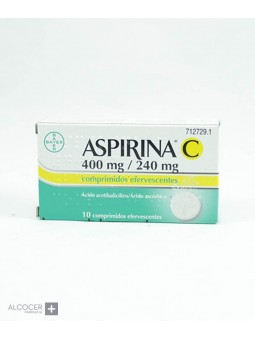 ASPIRINA C 400 mg/240 mg 10...