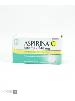 ASPIRINA C 400 mg/240 mg 20...