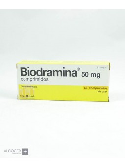 BIODRAMINA 50 MG 12...