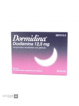 DORMIDINA 12,5 mg 14...
