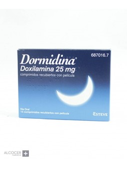 DORMIDINA 25 MG 14...