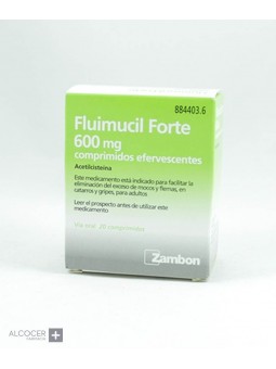 FLUIMUCIL FORTE 600 MG 20...