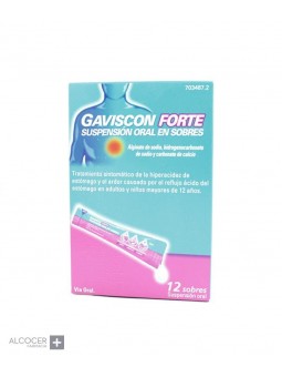 GAVISCON FORTE 12 SOBRES...