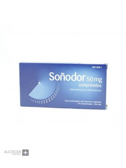 SOÑODOR DIFENHIDRAMINA 50...