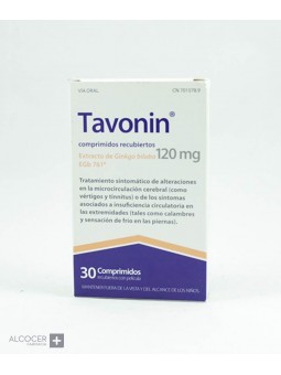 TAVONIN 120 MG 30...