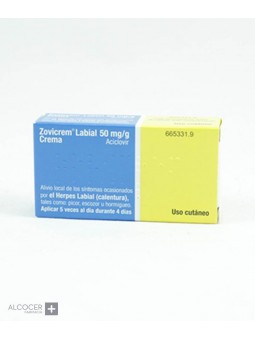 ZOVICREM LABIAL 50 MG/G...