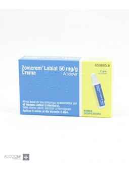 ZOVICREM LABIAL 50 mg/g...