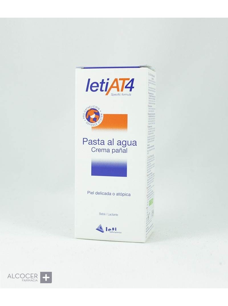 LETI AT4 CREMA PAÑAL PASTA AL AGUA 75 G