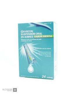 GAVISCON 24 SOBRES...