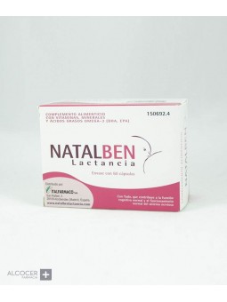NATALBEN LACTANCIA 60 CAPS