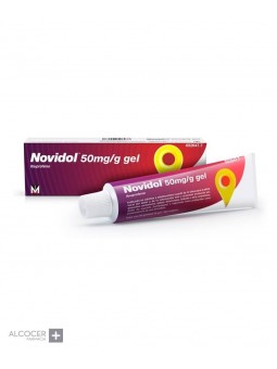 NOVIDOL 50 mg/g GEL CUTANEO...