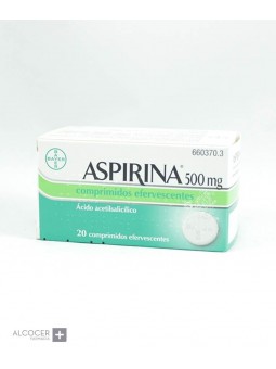 ASPIRINA 500 MG 20...