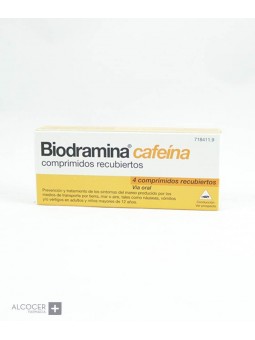 BIODRAMINA CAFEINA 4...